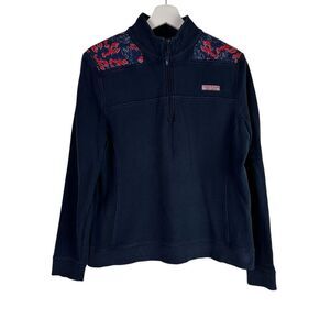 Vineyard Vines Women's Medium Shep Shirt Cotton Navy Lobster